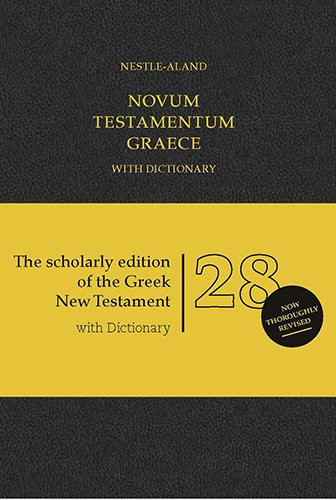 Novum Testamentum Graece with Revised Concise Greek-English Dictionary