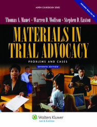 Materials In Trial Advocacy