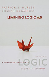 Learning Logic Cd For A Concise Introduction - Patrick J Hurley