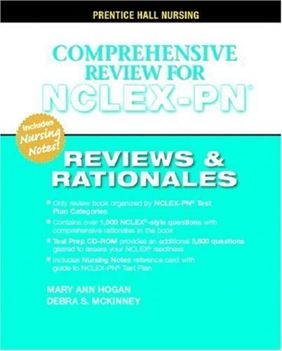Reviews & Rationales Comprehensive Nclex-Pn Review Unknown Edition By Hogan