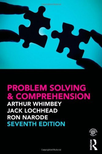 Problem Solving And Comprehension