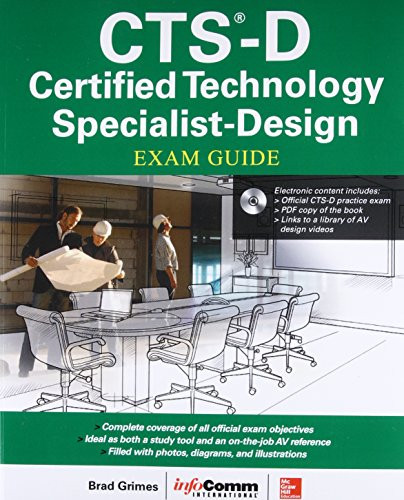 CTS-D Certified Technology Specialist-Design Exam Guide