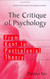 Critique of Psychology