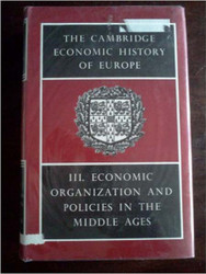 Cambridge Economic History of Europe from the Decline of the Roman Empire