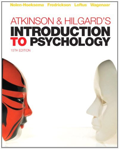 ヒルガードの心理学 : Hilgard's introduction to p… Atkinson and Hilgard's Introduction to Psychology: Nolen