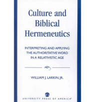 Culture and Biblical Hermeneutics