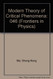 Modern Theory of Critical Phenomena