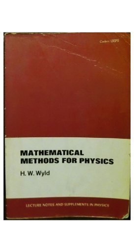 Mathematical Methods for Physics