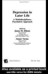 Mood Disorders In Later Life