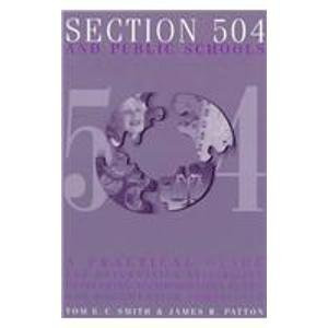 Section 504 and Public Schools