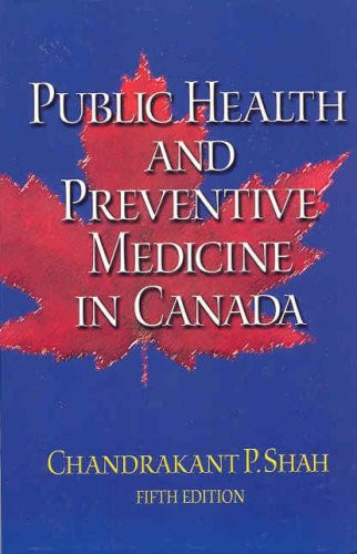 Public Health And Preventive Medicine In Canada