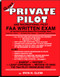 Private Pilot Faa Written Exam