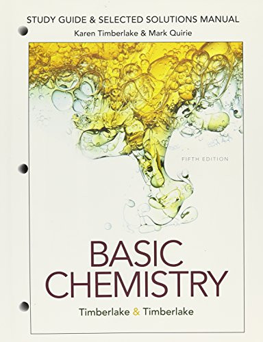 Study Guide for Basic Chemistry