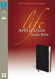 NIV Life Application Study Bible Genuine Leather Black Red Letter Edition