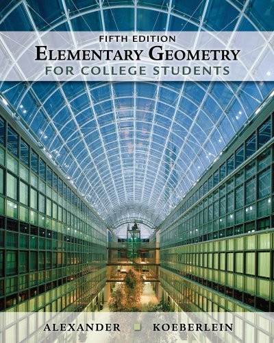 Elementary Geometry For College Students