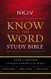 NKJV Know The Word Study Bible Red Letter Edition