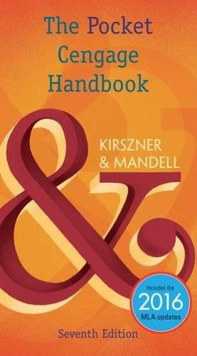 Pocket Cengage Handbook 2016 MLA Update Version