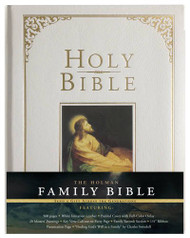 Holman KJV Family Bible White Imitation Leather