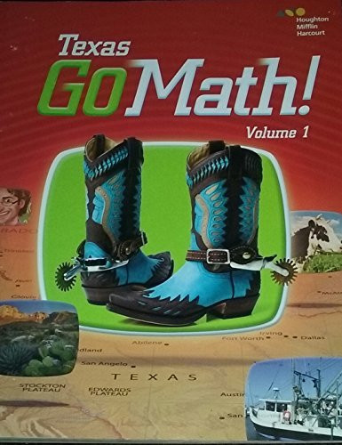 Houghton Mifflin Harcourt Go Math! Texas Volume 1 Grade 2 2015