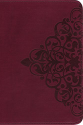 NIV Single-Column Bible Imitation Leather Burgundy