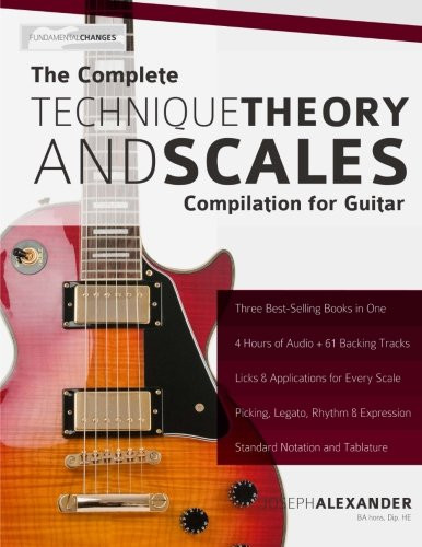 Complete Technique Theory and Scales Compilation for Guitar