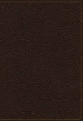 King James Study Bible Bonded Leather Brown Full-Color Edition