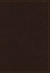 King James Study Bible Bonded Leather Brown Indexed Full-Color Edition