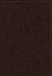 King James Study Bible Bonded Leather Brown Indexed Full-Color Edition