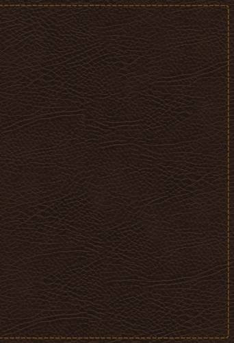 King James Study Bible Bonded Leather Brown Indexed Full-Color Edition
