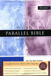 NIV/KJV Parallel Bible Large Print