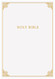 CSB Family Bible White Bonded Leather Over Board