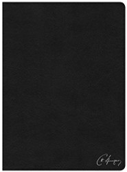 CSB Spurgeon Study Bible Black Genuine Leather Indexed