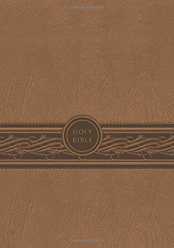 MEV Bible Personal Size Large Print Tan