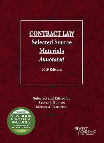 Contract Law Selected Source Materials