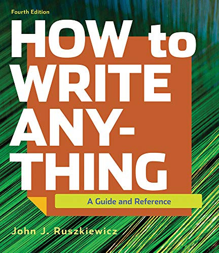 How to Write Anything