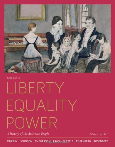 Liberty Equality And Power Volume 1