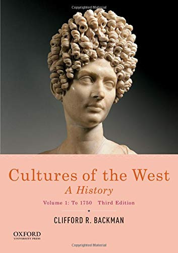 Cultures of the West Volume 1