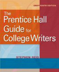 Prentice Hall Guide For College Writers Brief Version