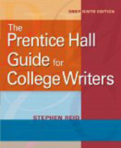 Prentice Hall Guide For College Writers Brief Version