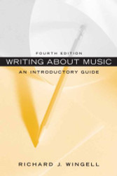 Writing About Music: An Introductory Guide