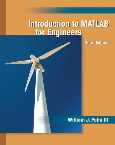 Introduction To Matlab For Engineers