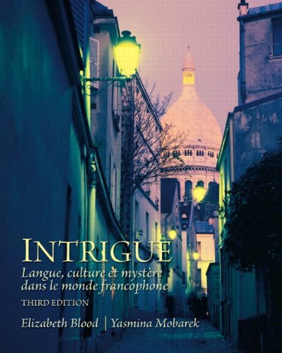 Intrigue: langue culture et mystère dans le monde francophone