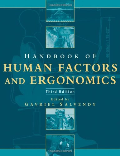 Handbook of Human Factors and Ergonomics