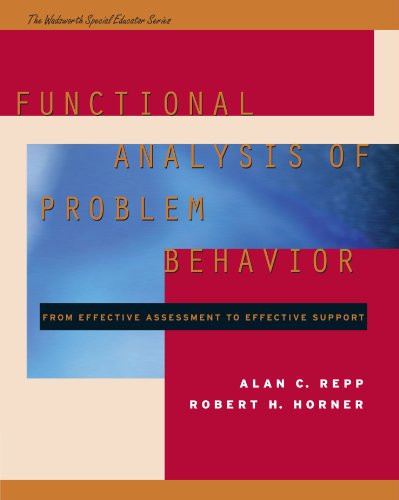 Functional Analysis Of Problem Behavior by Repp Alan C.