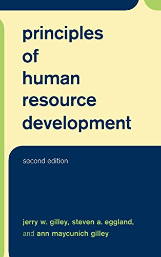 Principles Of Human Resource Development