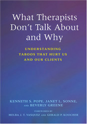 What Therapists Don't Talk about and Why