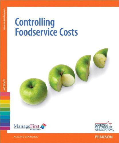 Controlling Foodservice Costs with Answer Sheet ManageFirst Program