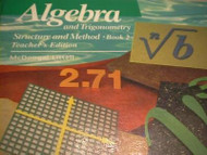 Algebra and Trigonometry Structure and Method Book 0
