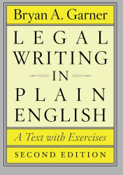 Legal Writing In Plain English