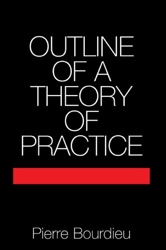 Outline of a Theory of Practice